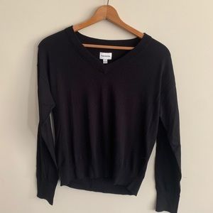 Black V Neck Sweater